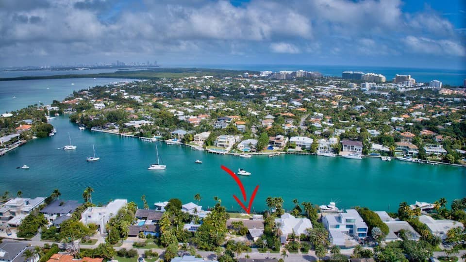 Listing photo of a home for sale in Key Biscayne, Florida